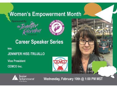 JA Virtual Career Speaker Series NM - Jennifer Hise-Trujillo