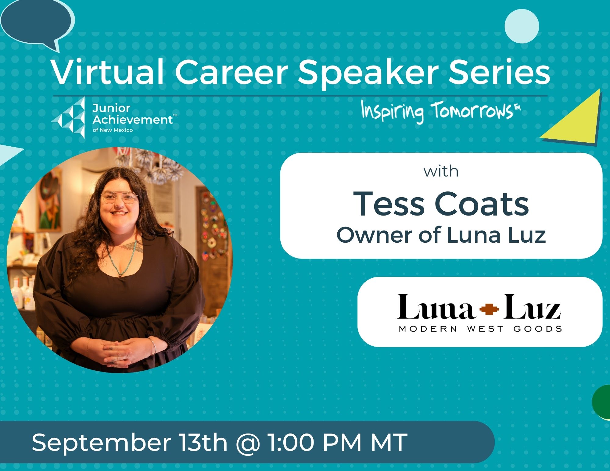 JA Career Speaker Series-Tess Coats