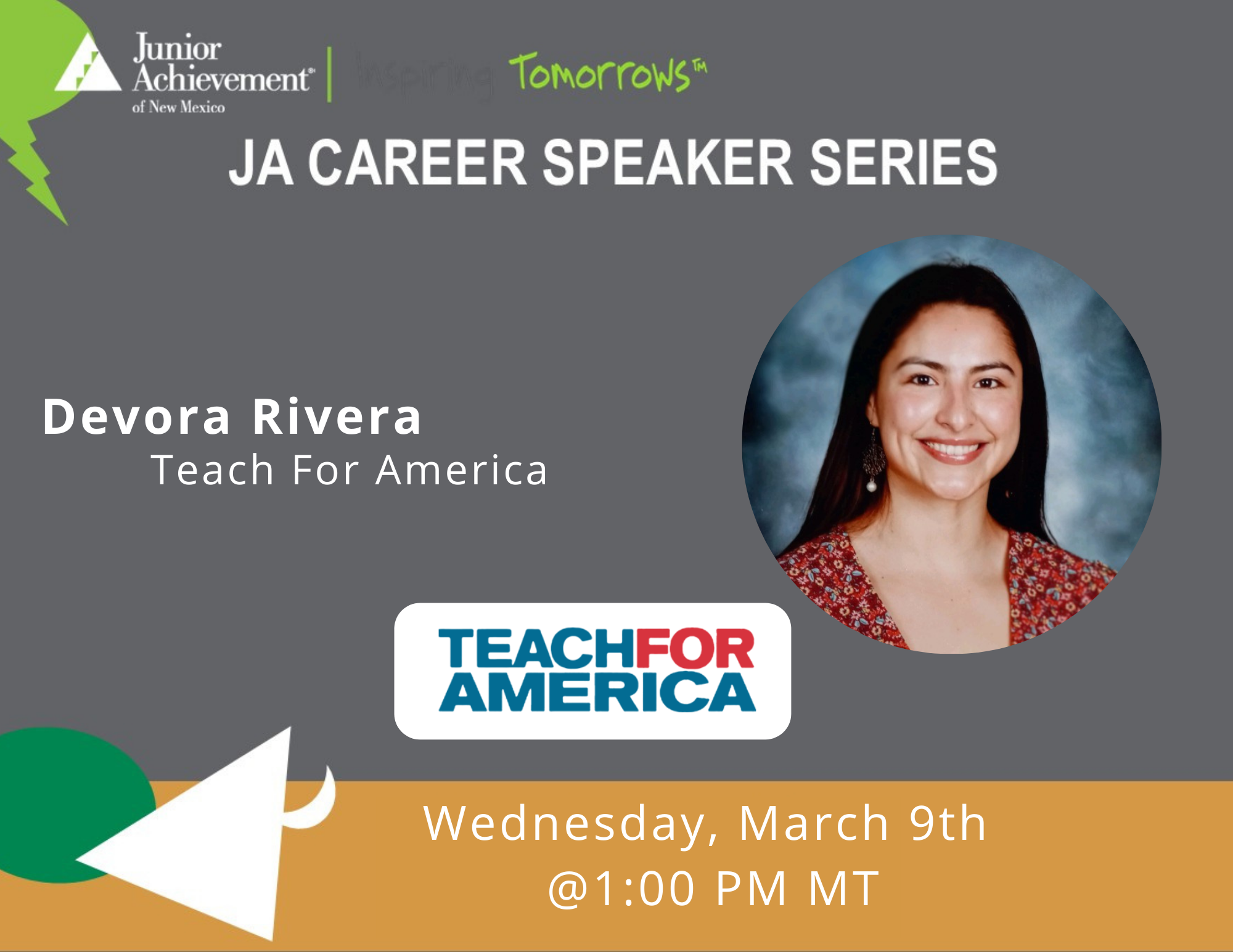 JA Career Speaker Series-Devora Rivera