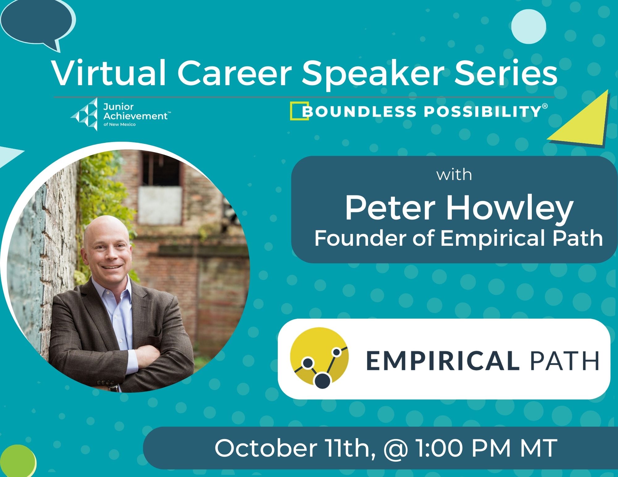 JA Career Speaker Series-Peter Howley