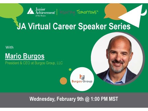 JA Career Speaker Series-Mario Burgos