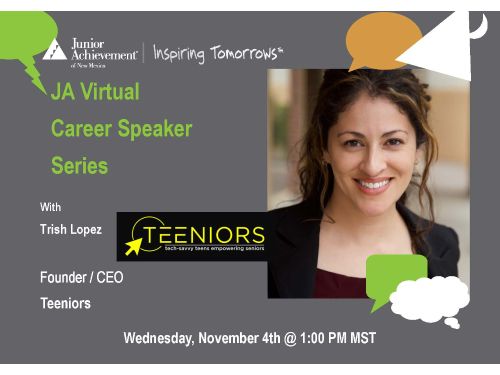 JA Virtual Career Speaker Series NM - Trish Lopez