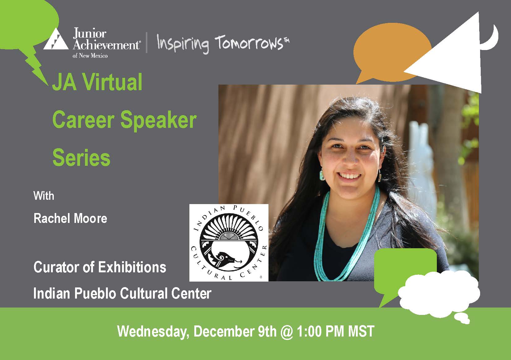 JA Virtual Career Speaker Series NM - Rachel Moore