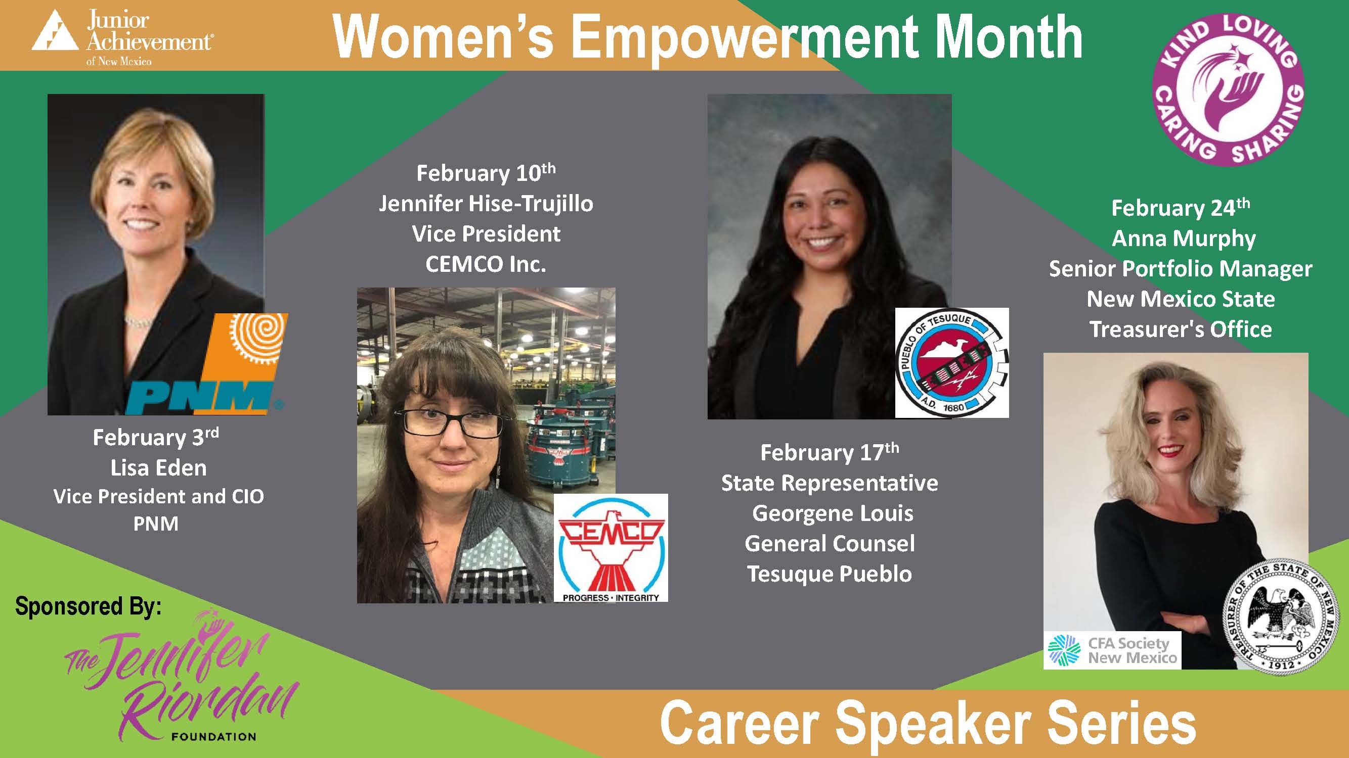 JA Virtual Career Speaker Series NM - Women Empowerment Month