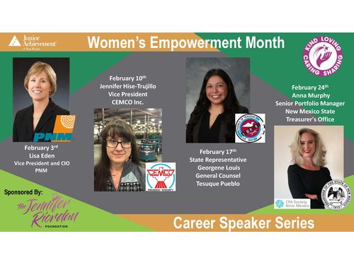 JA Virtual Career Speaker Series NM - Women Empowerment Month