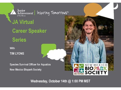 JA Virtual Career Speaker Series NM -Tim Lyons