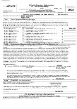 Form 990 for Tax Year 2022-2023 cover