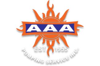 AAA Pumping sponsor logo
