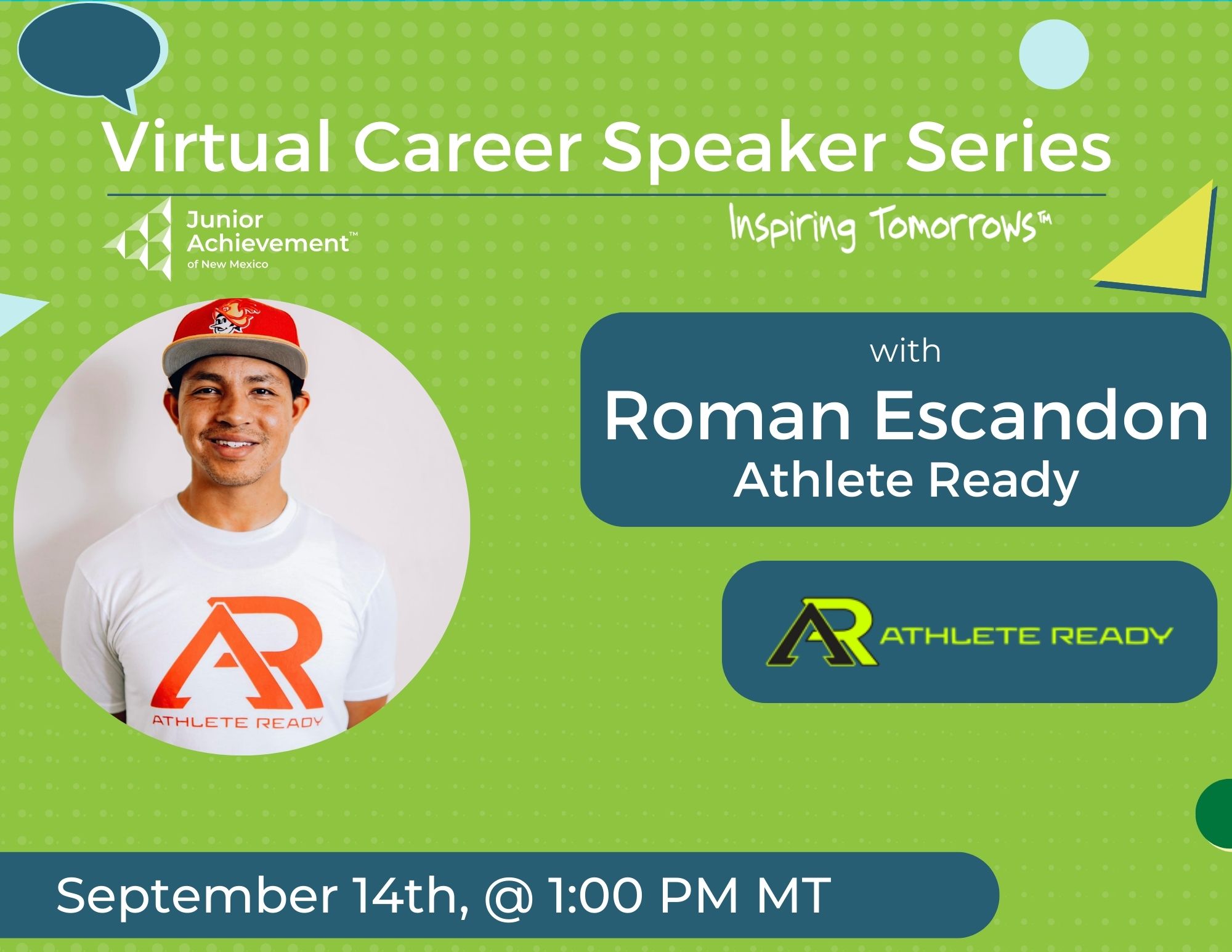 JA Career Speaker Series-Roman Escandon