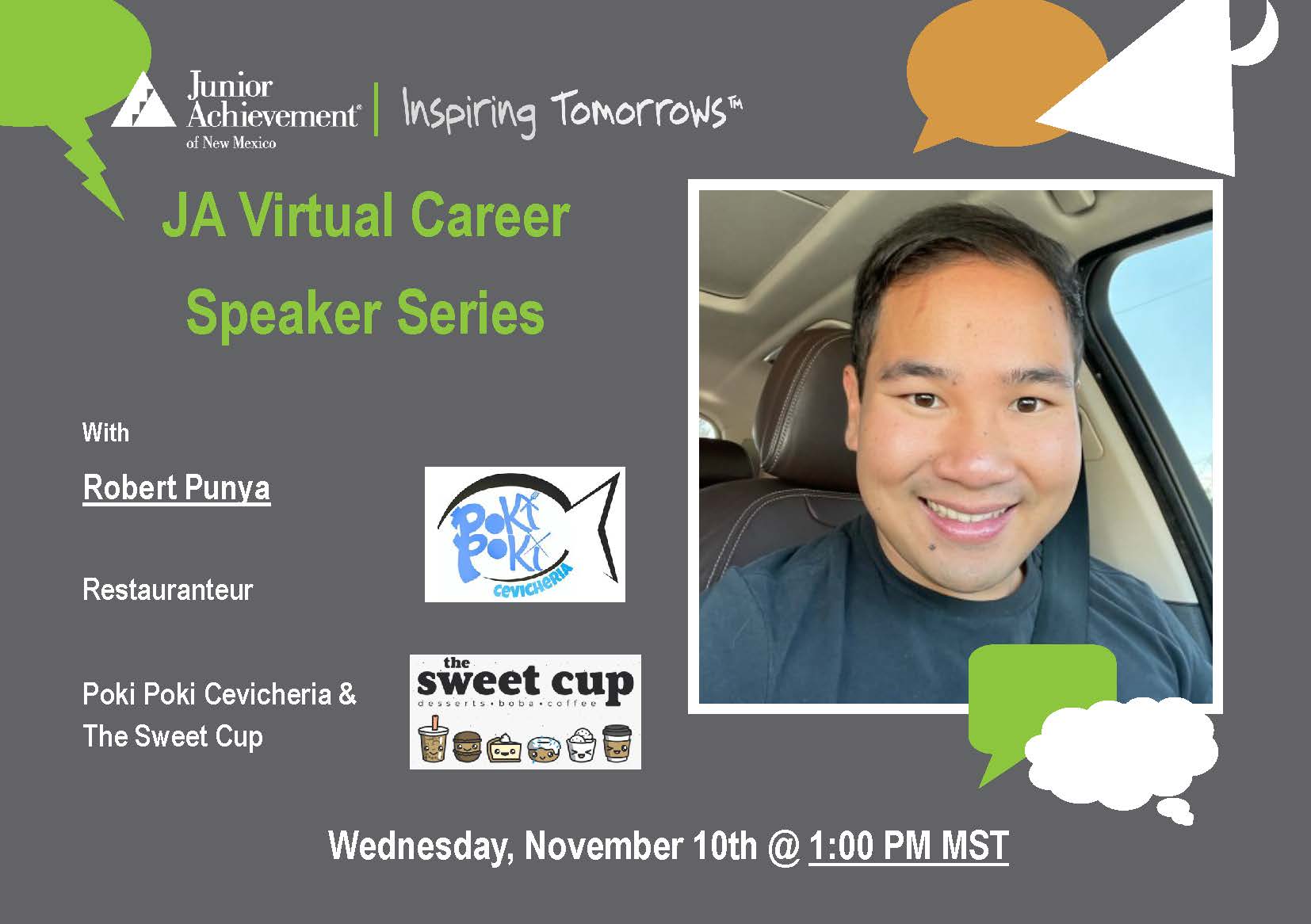 JA Career Speaker Series-Robert Punya