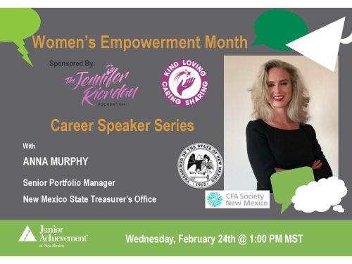 JA Virtual Career Speaker Series NM - Anna Murphy