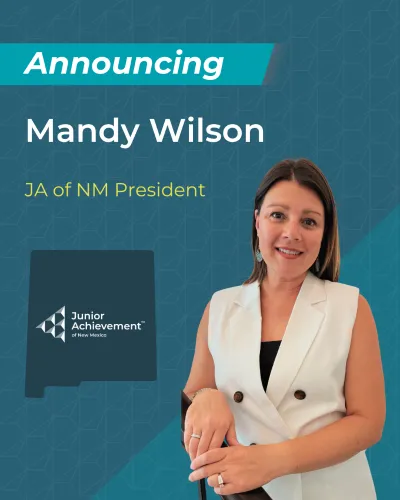 Pictured Mandy Wilson JA of NM's new President